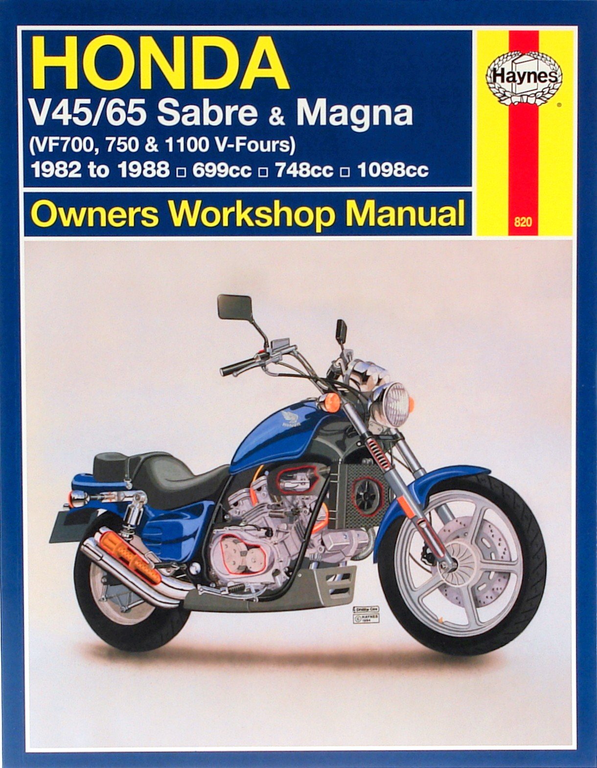 Honda V45/65 Sabre/Magna 1982-1988