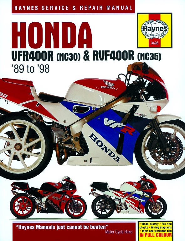 Honda VFR400(NC30) &amp; RVF400(NC35) V-Fours 1989-1998