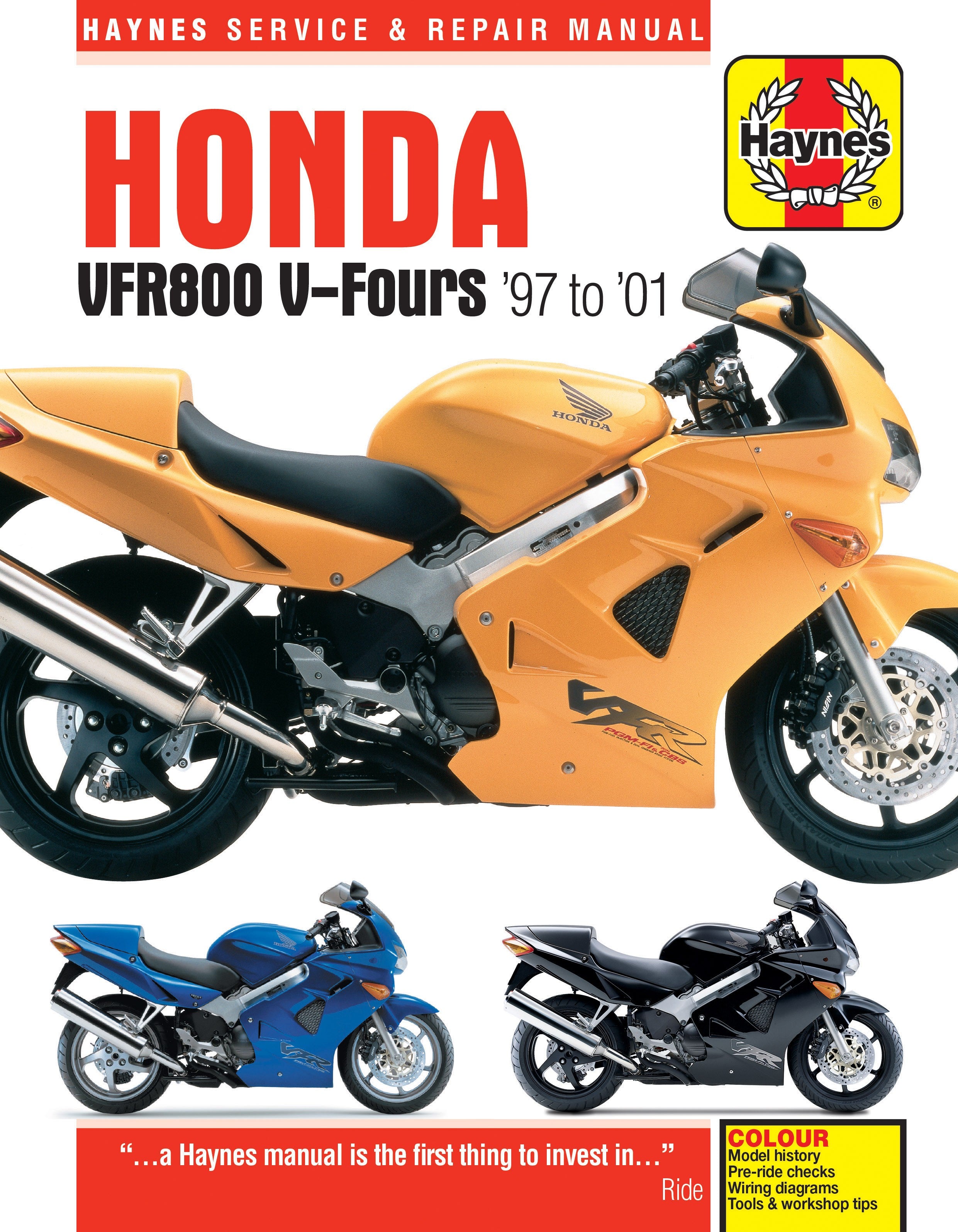 Honda VFR800 V-Fours 1997-2001