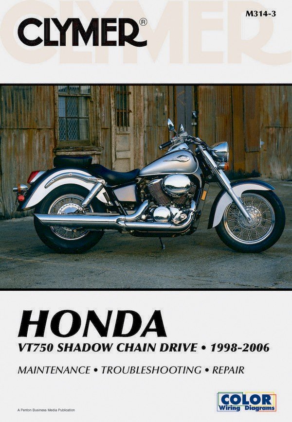 Honda VT750 Shadow Chain Drive Motorcycle (1998-2006) Service Repair Manual Online Manual