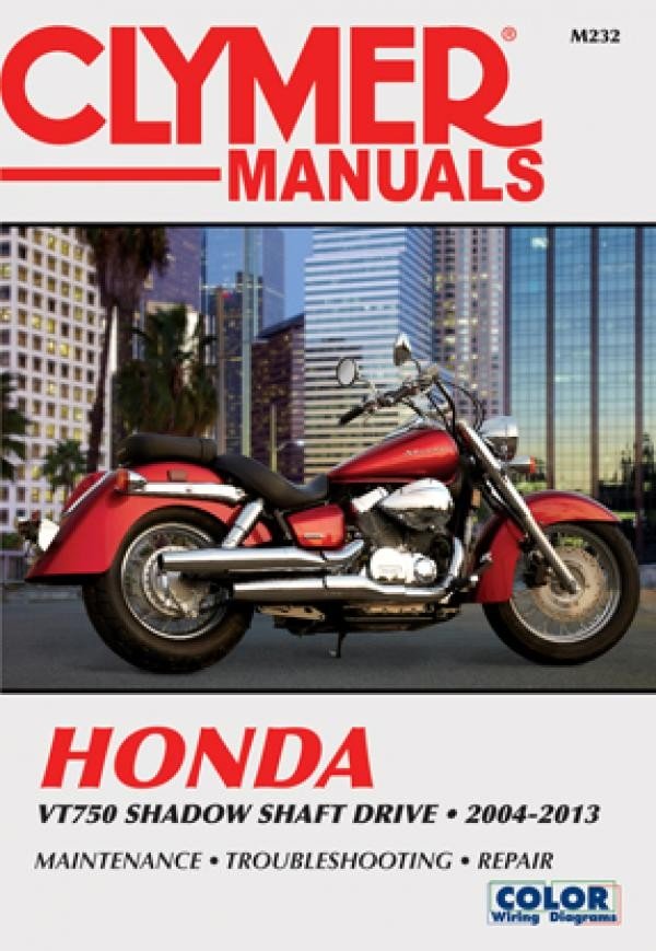 Honda VT750 Shadow Shaft Drive (04-13) Clymer Online Manual