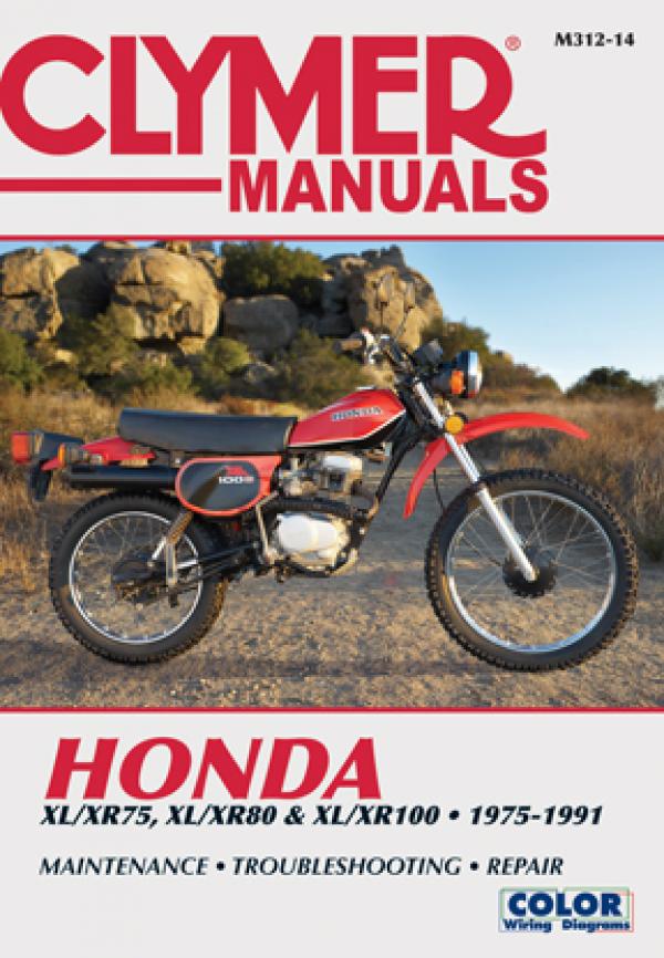 Honda XL/XR75,80&amp;100 1975 - 1991