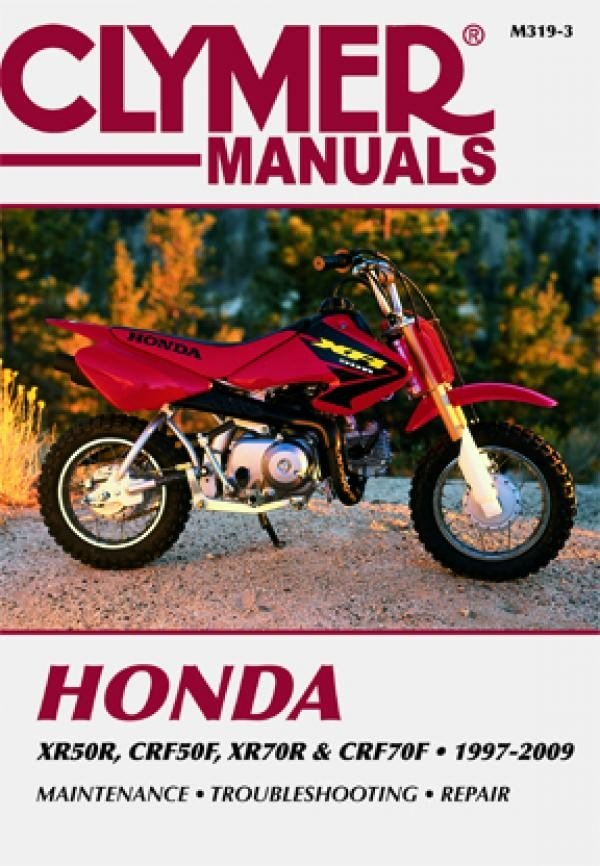 Honda XR/CRF 70 & XR/CRF70 Series Motorcycle (1997-2009) Service Repair Manual Online Manual