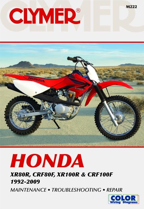 Honda XR & CRF Motorcycle (1992-2009) Service and Repair Manual Online Manual