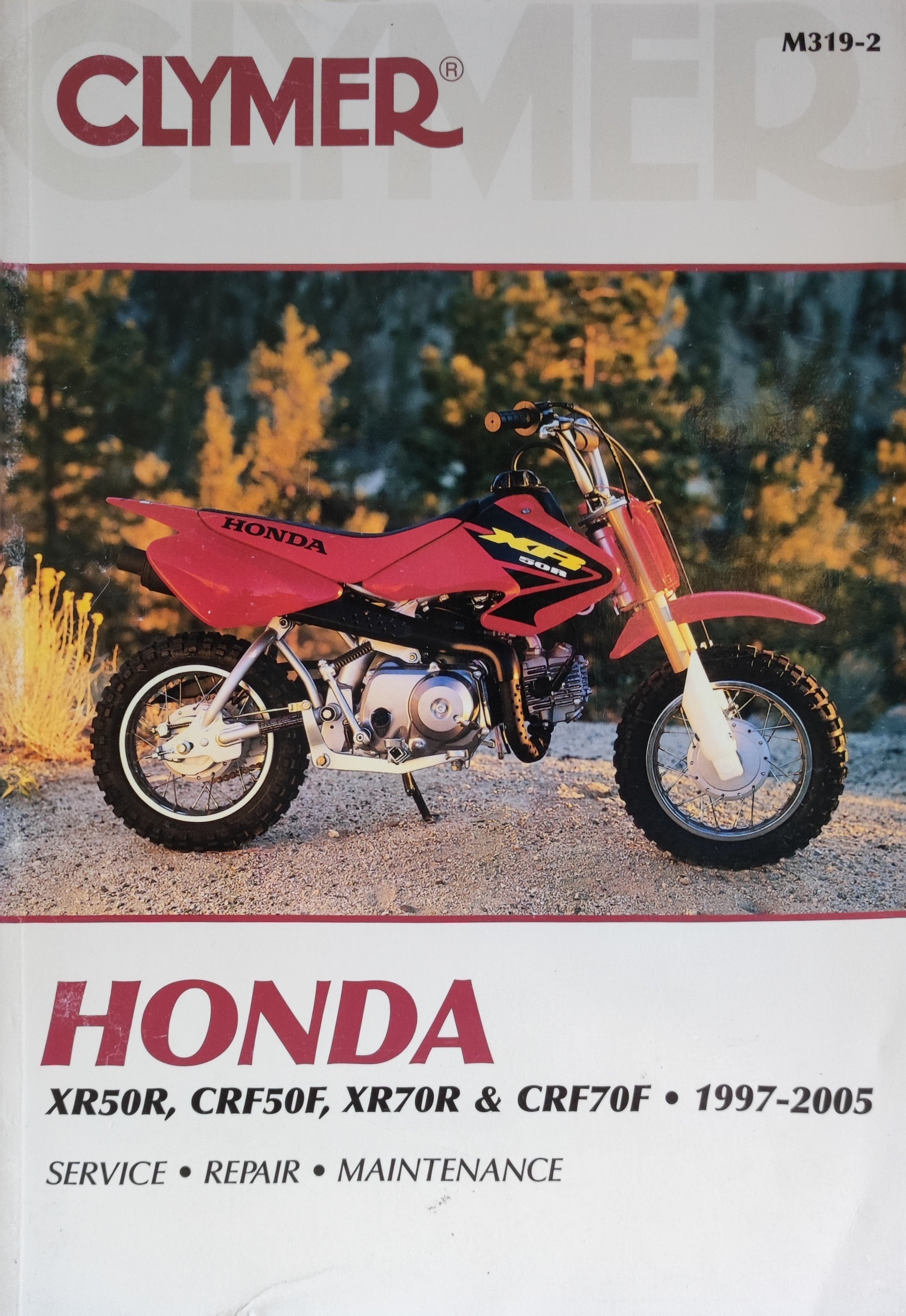 Honda XR50R, CRF50F, XR70R, CRF70F 1997 - 2005