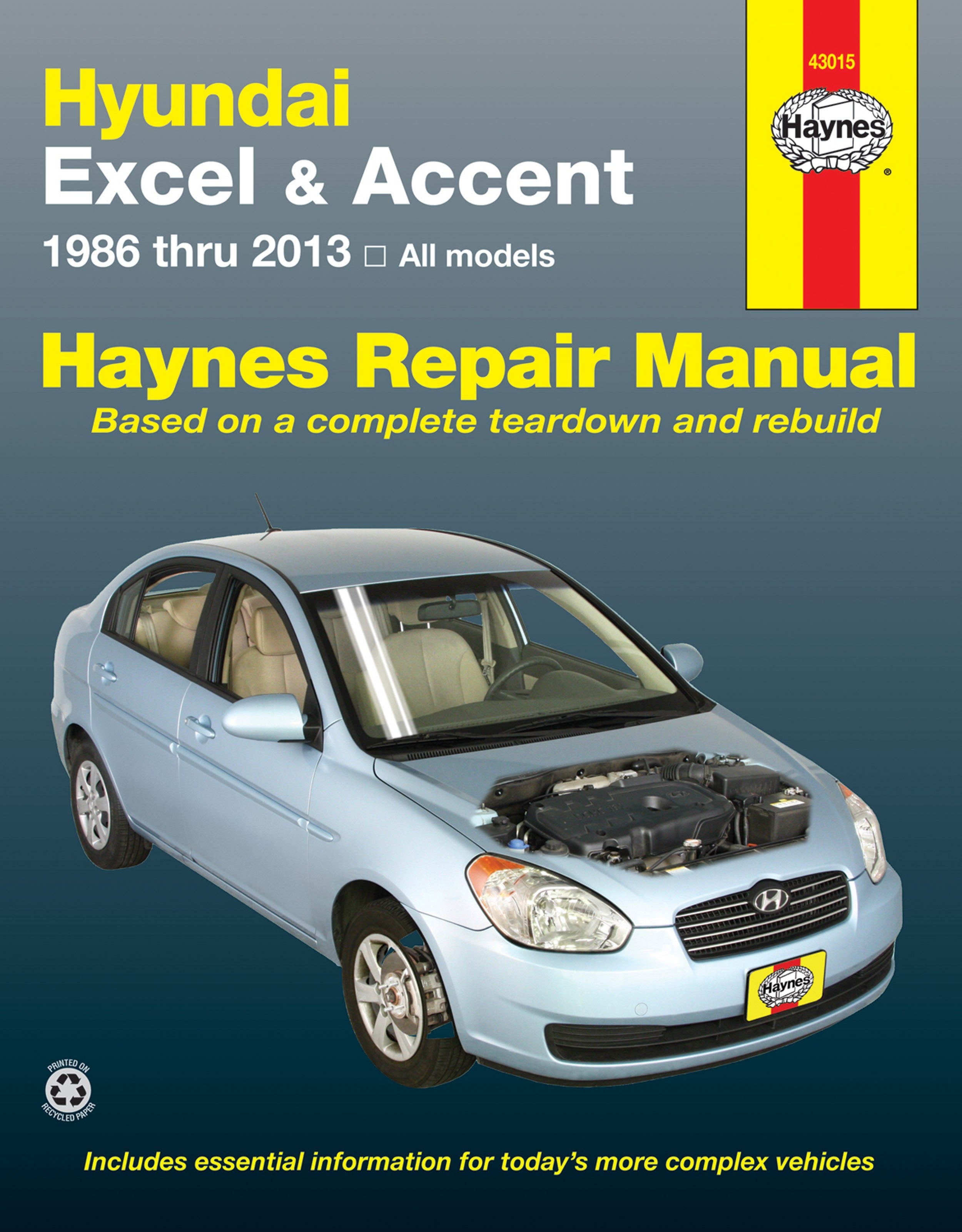 Hyundai Excel &amp; Accent 1986 - 2013