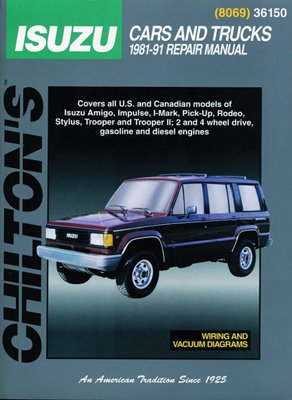 Isuzu Cars & Trucks b/d 1981 - 1991