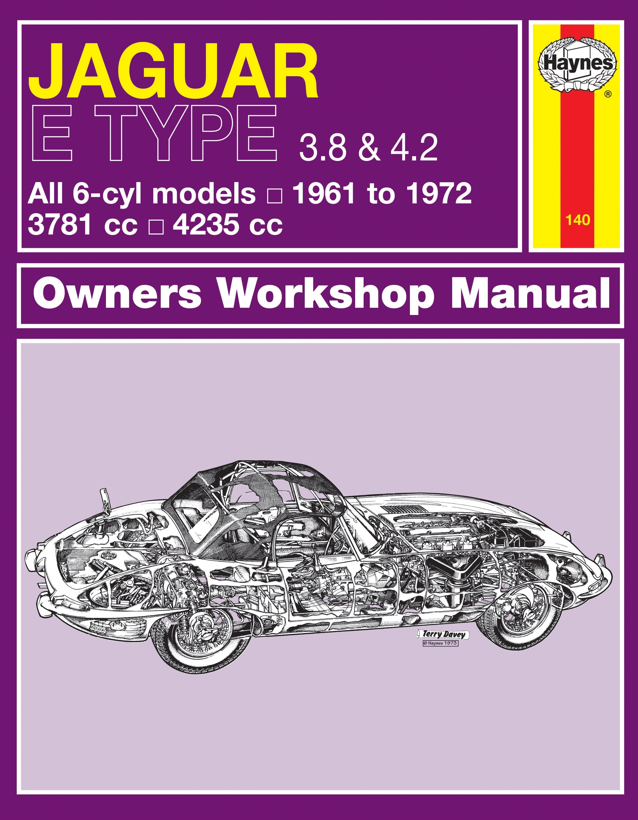 Jaguar E Type 1961 - 1972 Classic Reprint