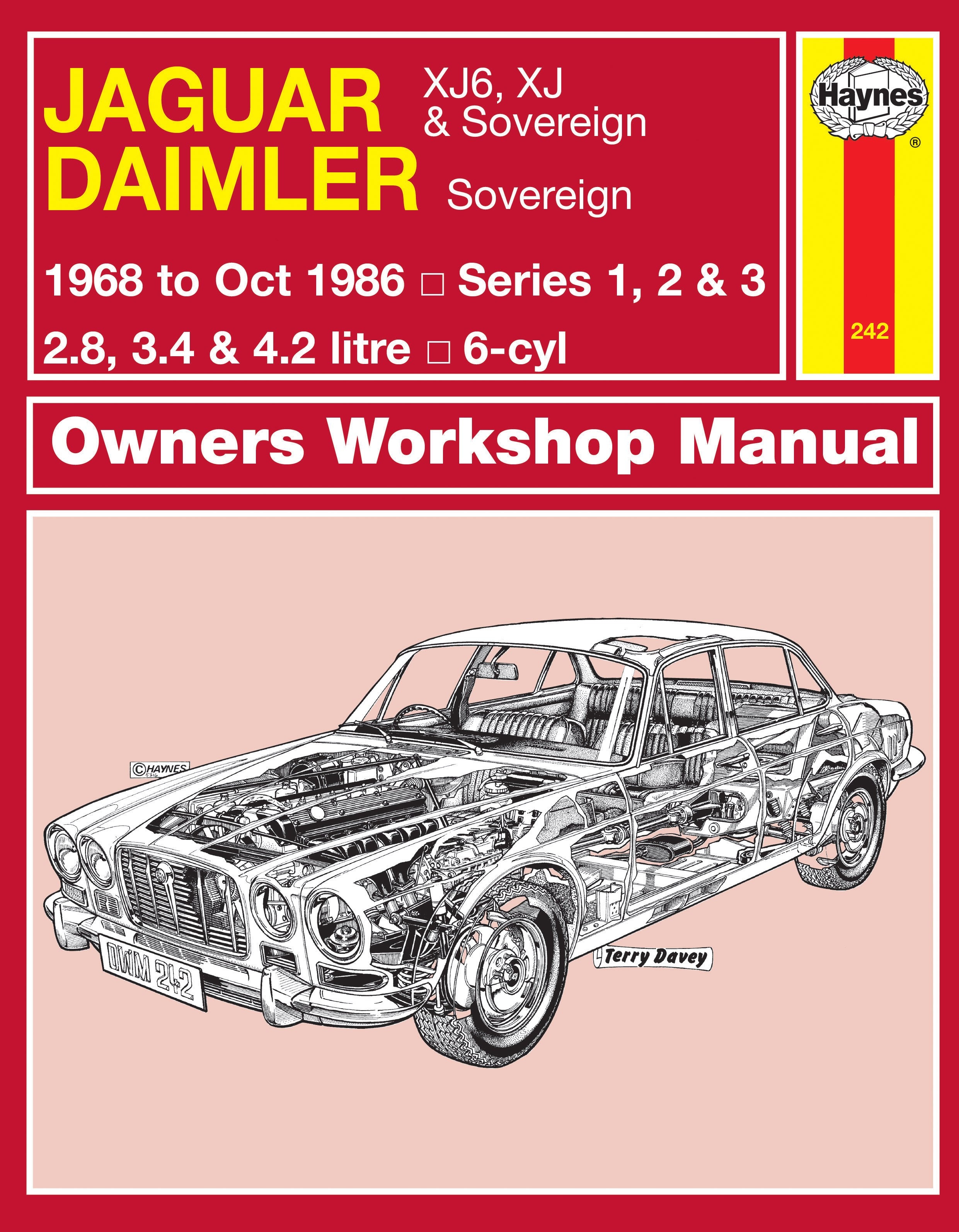 Jaguar XJ6/XJ/Sovereign 1968 - Oct 1986