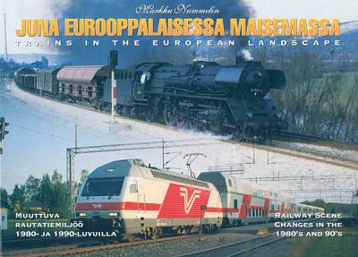 A train in a European landscape