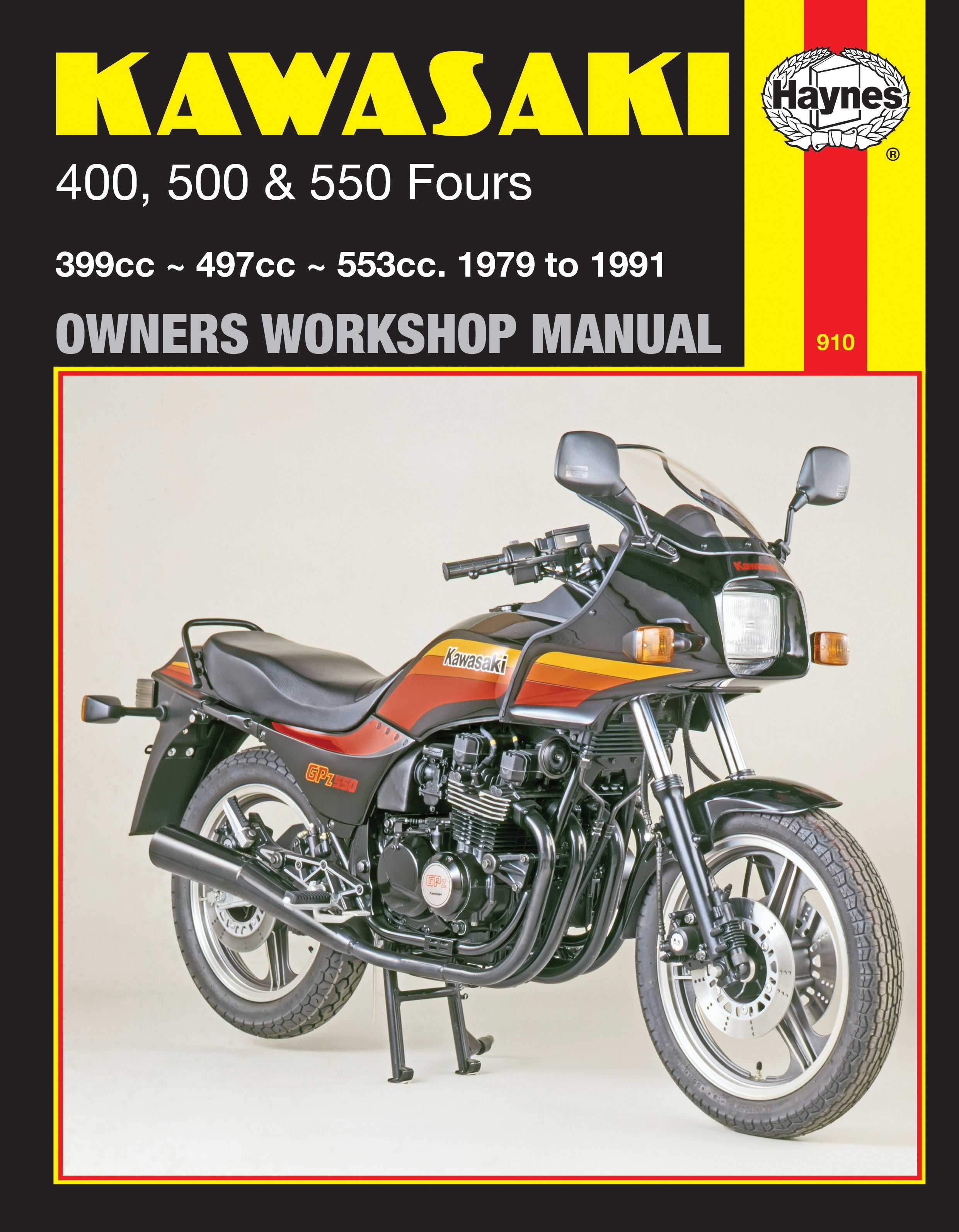 Kawasaki 400, 500 &amp; 550 Fours 1979-1991