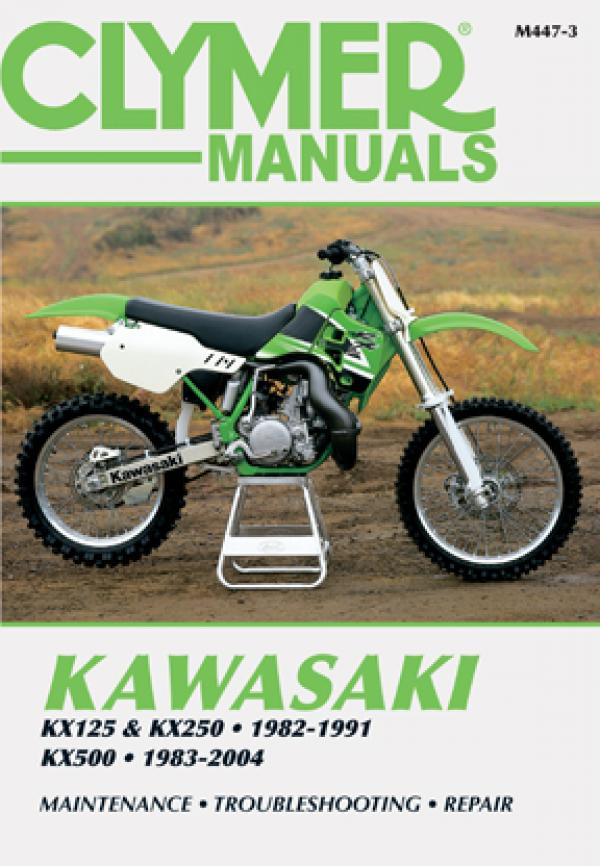 Kawasaki KX125, 250 1982-1991, KX500 1983-2004