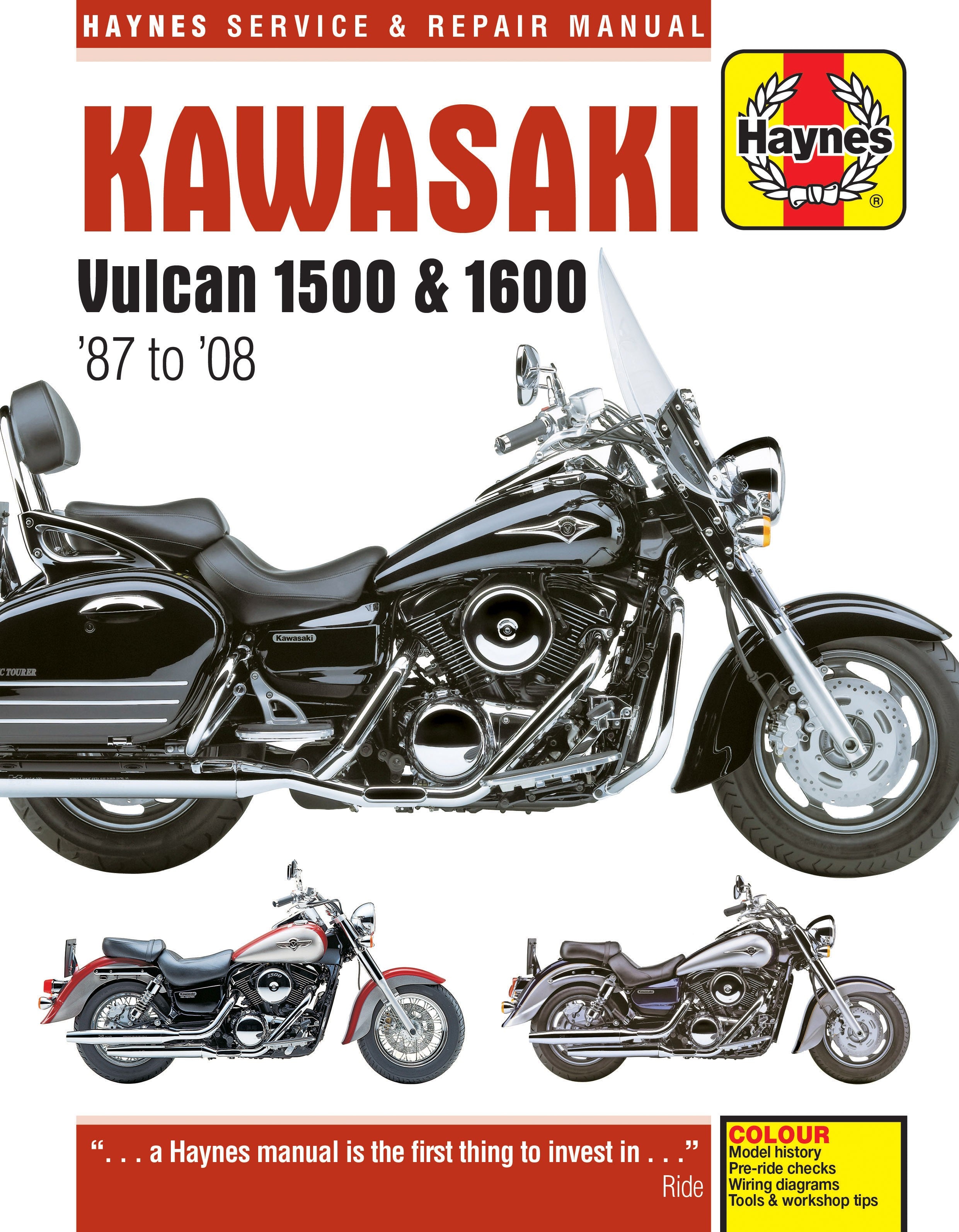 Kawasaki Vulcan 1500 &amp; 1600 1987-2008