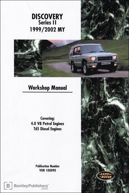 Land Rover Discovery Series 2 1999-2003 Workshop Manual