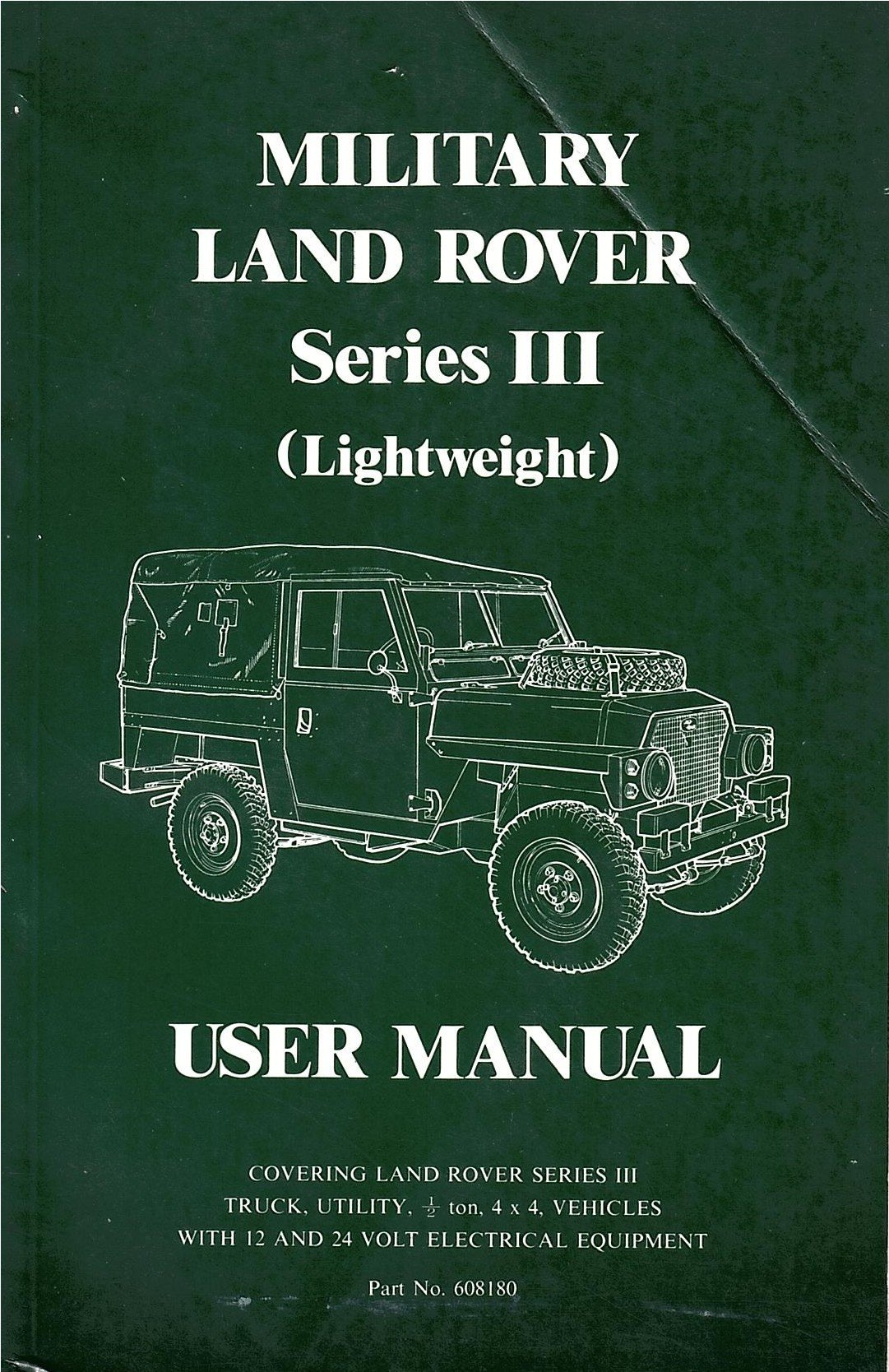 Land Rover Military Series III Owner's Manual