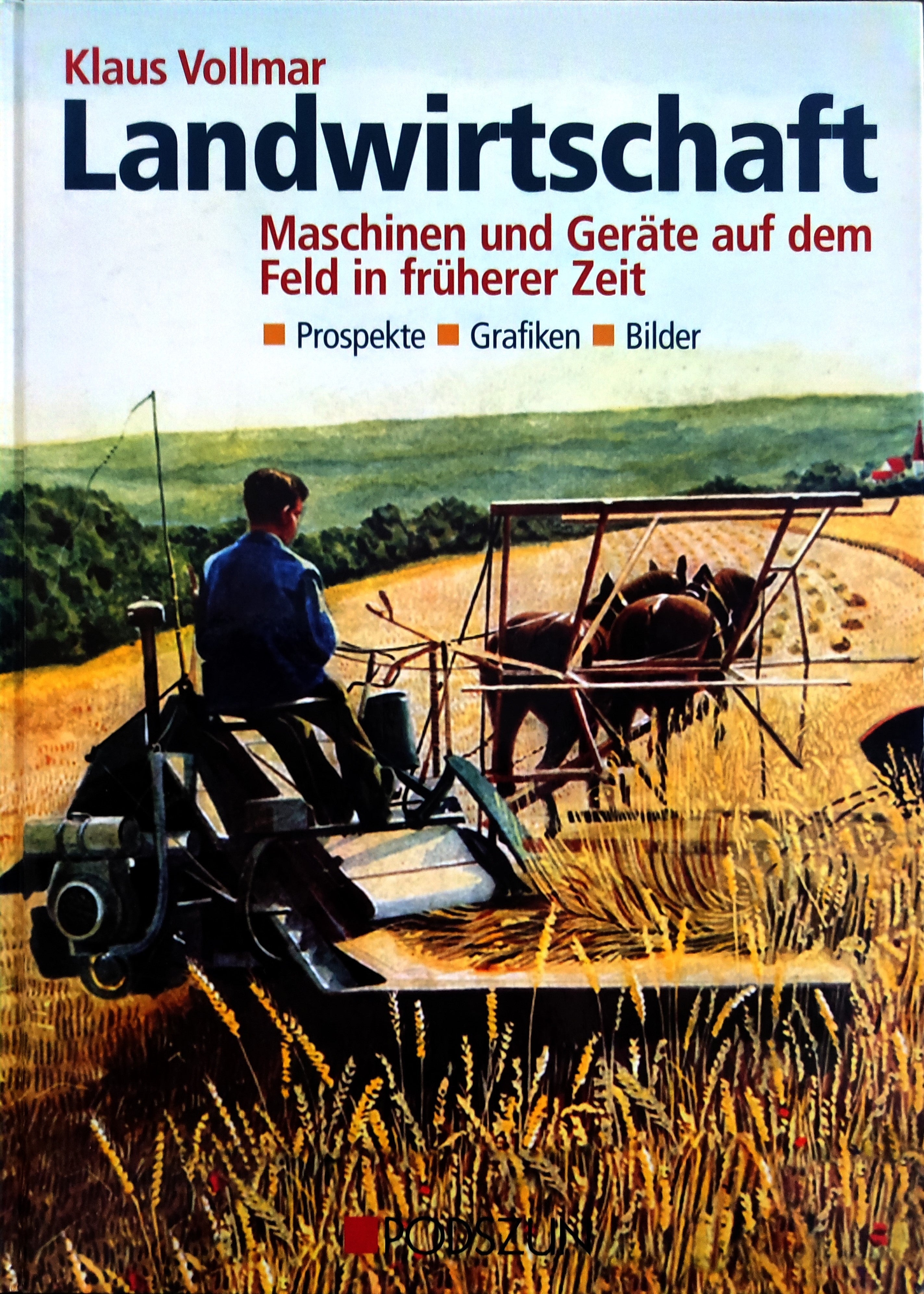 Landwirtschaft Maschinen und Geräte auf dem Feld in Fruherer Zeit