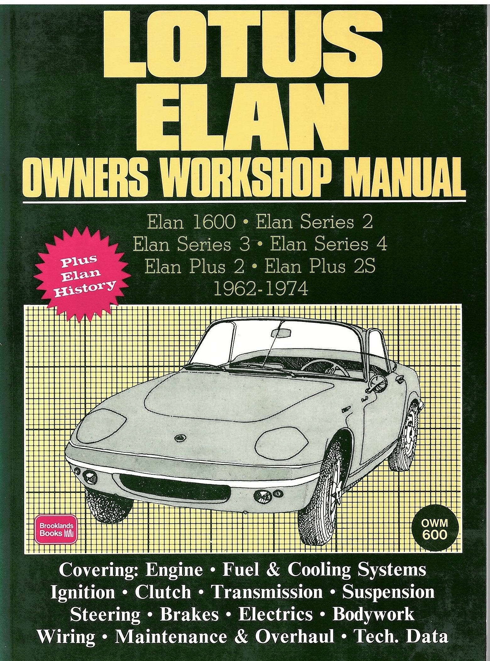 Lotus Elan 1962 - 1974 Owners Workshop Manual