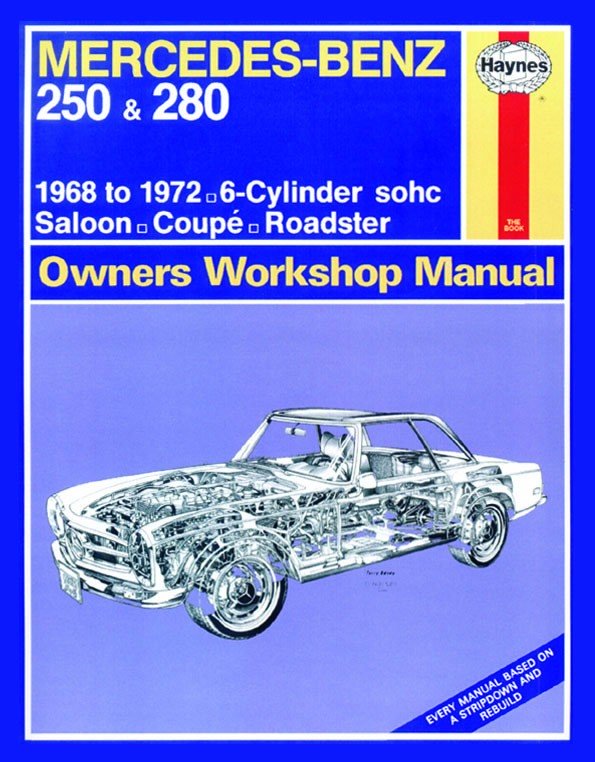 Mercedes-Benz 250 & 280 (68 - 72) Haynes Repair Manual - Digital Edition