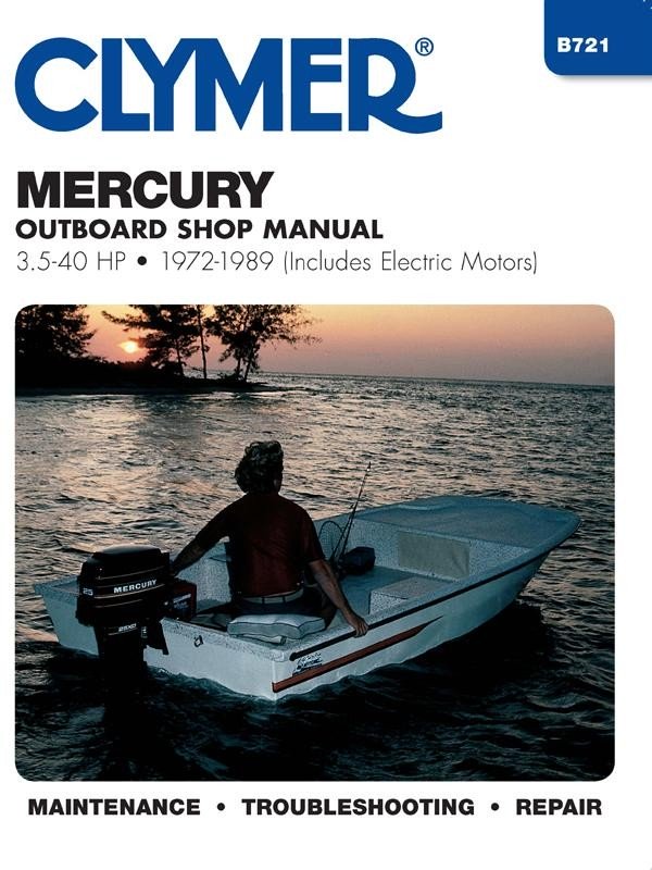 Mercury 3.5-40 HP Outboards 1972 - 1989