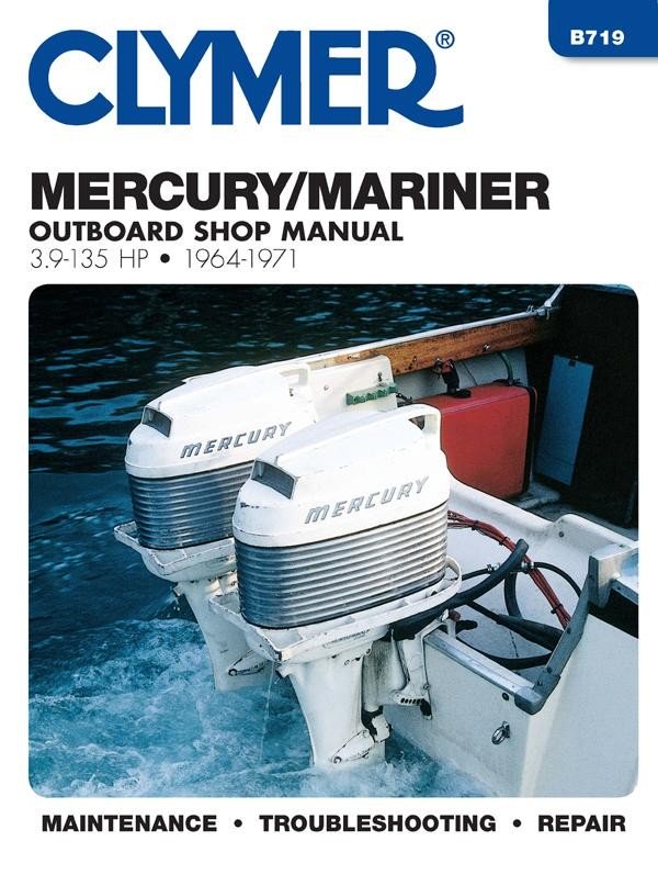 Mercury/Mariner 3.9-135 HP Outboard 1964 - 1971