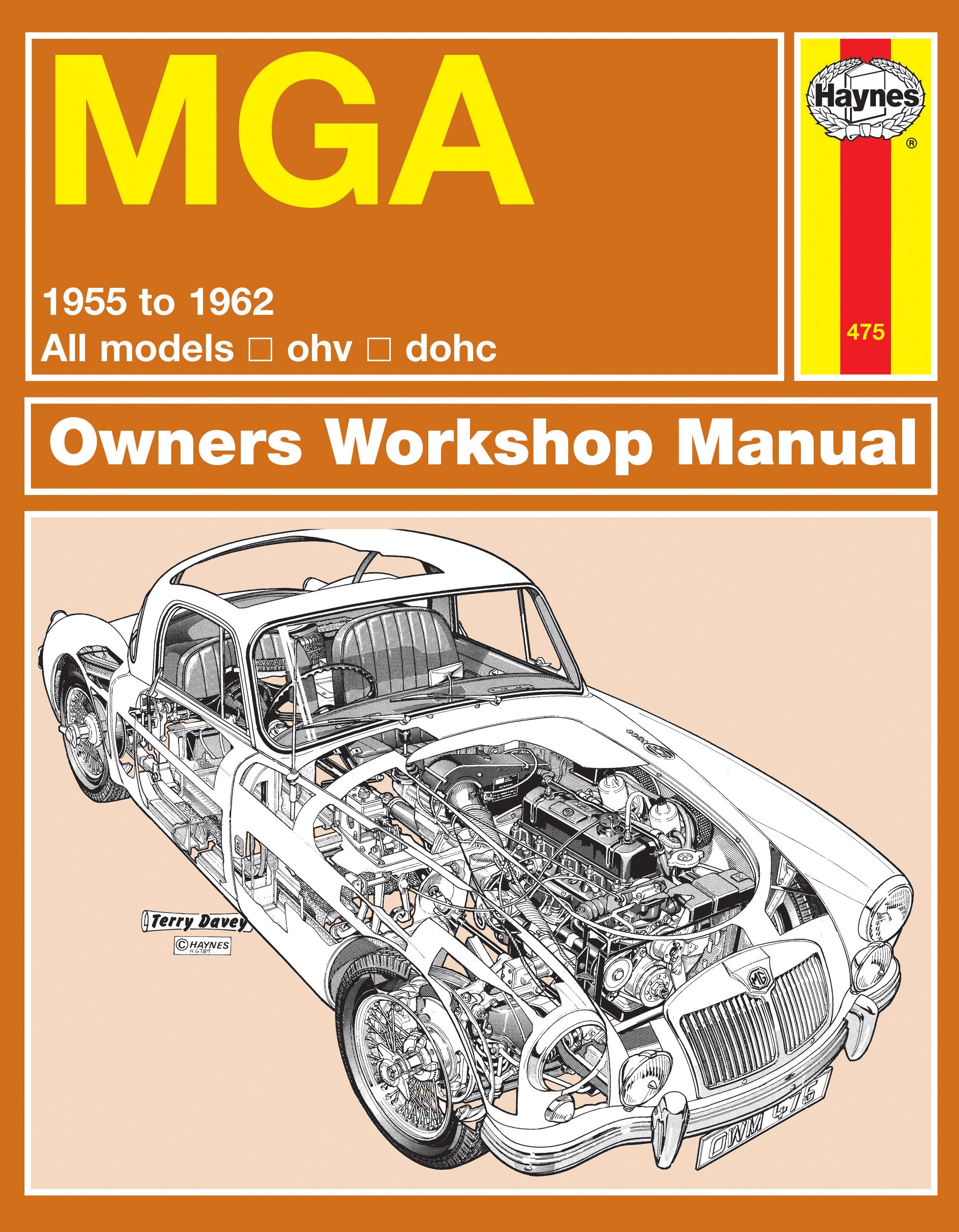 MGA 1955 - 1962 Classic Reprint