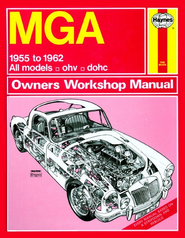 MGA (55 - 62) Haynes Repair Manual - Digital Edition