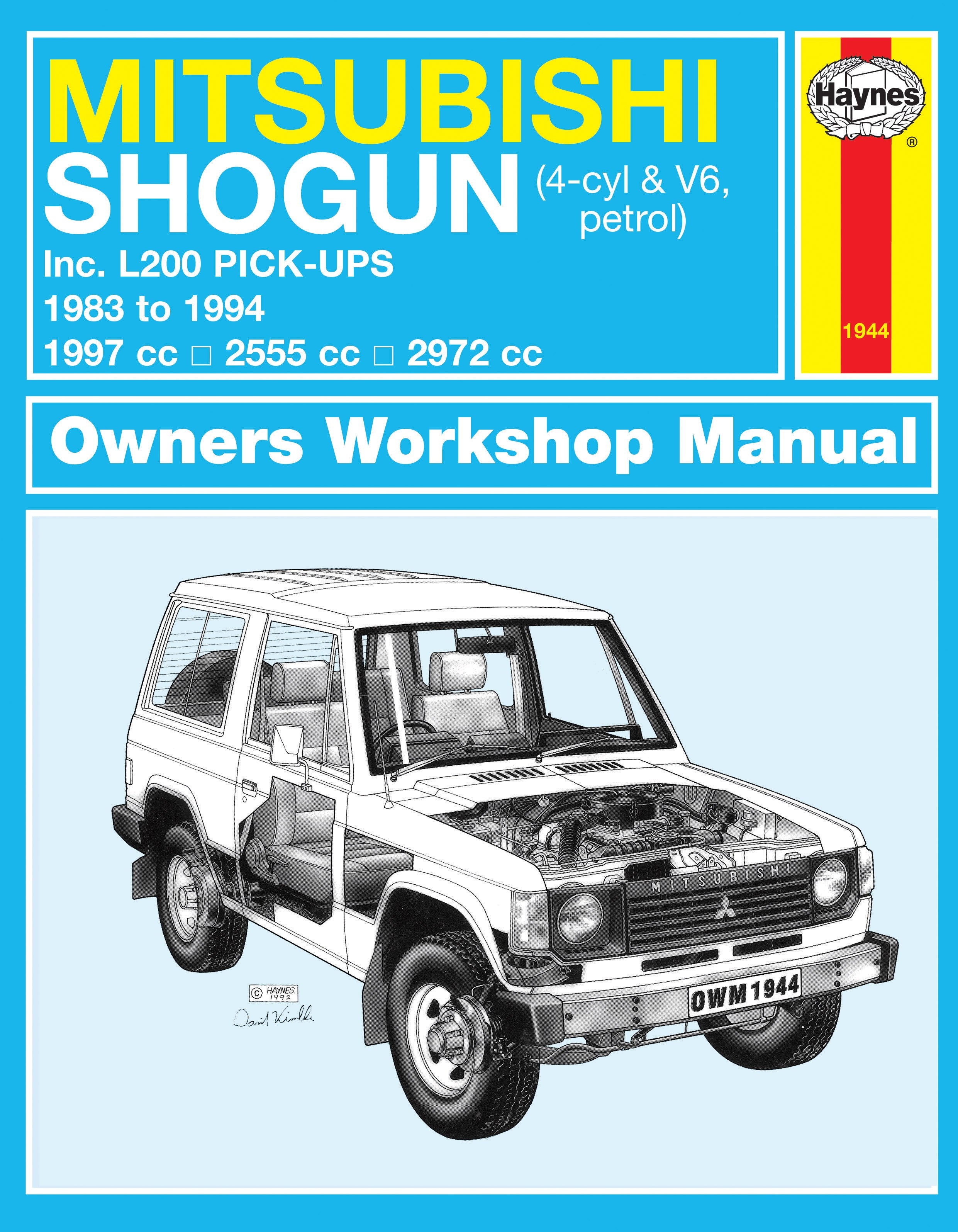 Mitsubishi Shogun/Pajero 1983 - 1994