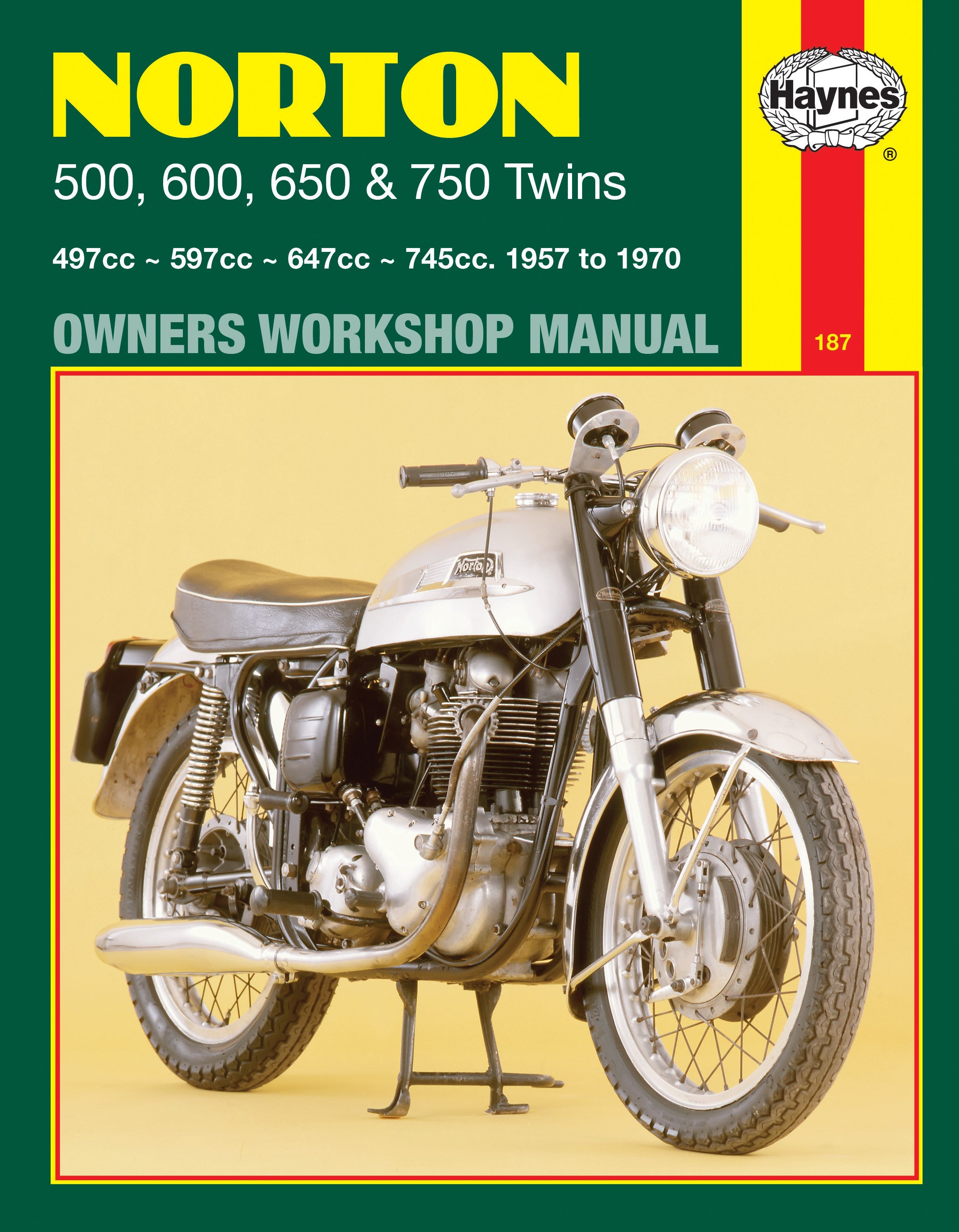 Norton 500, 600, 650 &amp; 750 Twins (57 - 70) Haynes Repair Manual - Digital Edition