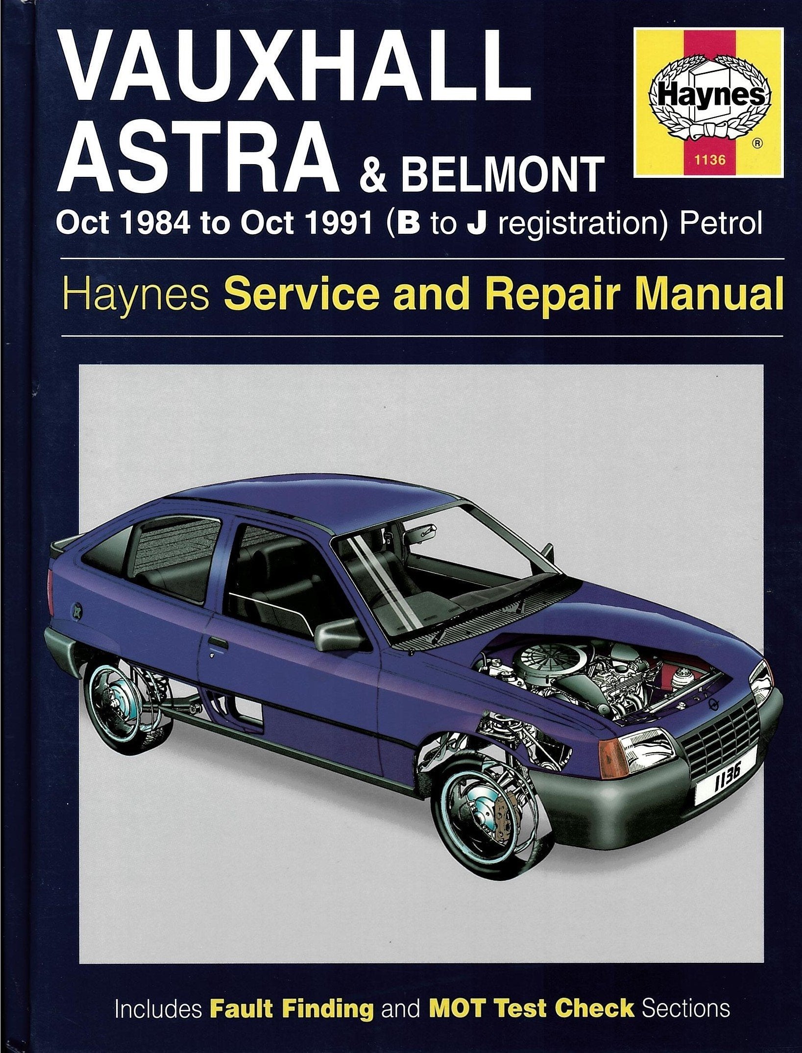 Opel Astra &amp; Belmont Oct 1984 - Oct 1991