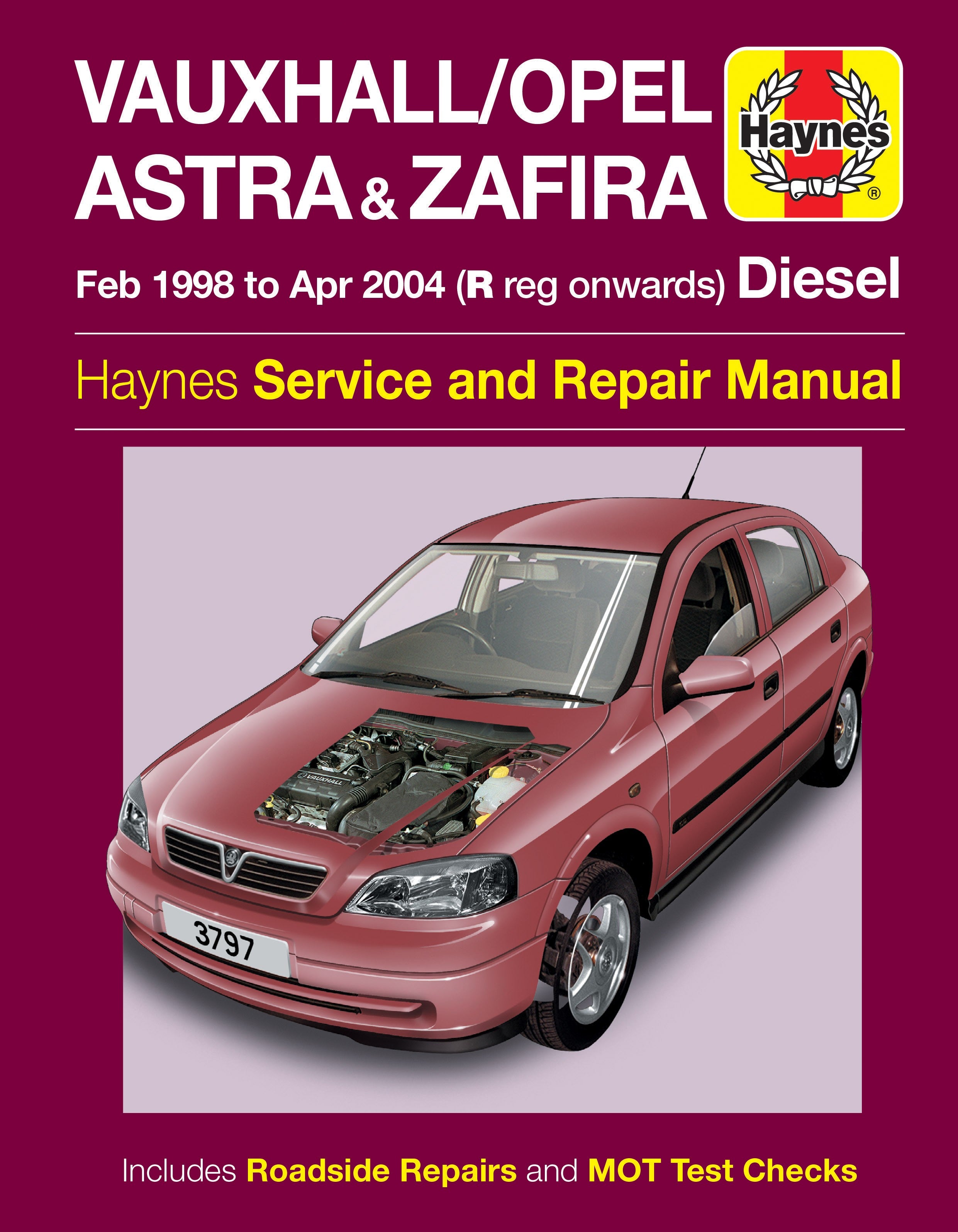 Opel Astra &amp; Zafira diesel Feb 1998 - Apr 2004