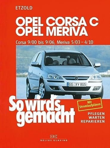 Opel Corsa C 9/00 - 9/06, Meriva 5/03 - 4/10