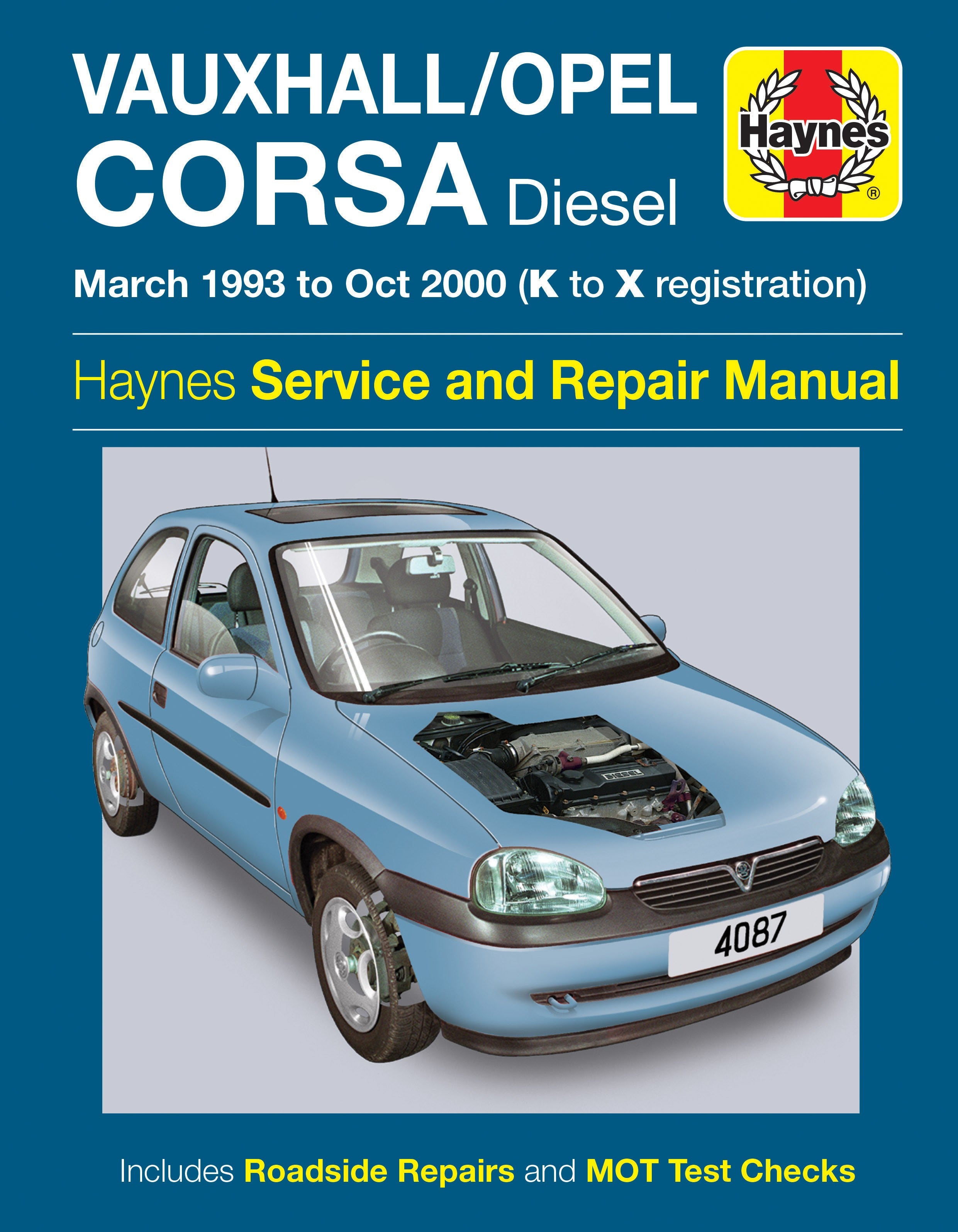 Vauxhall/Opel Corsa diesel Mar 1993 - Oct 2000