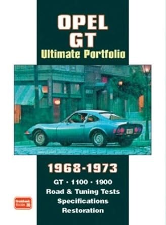 Opel GT 1968 - 1973 Gold Portfolio