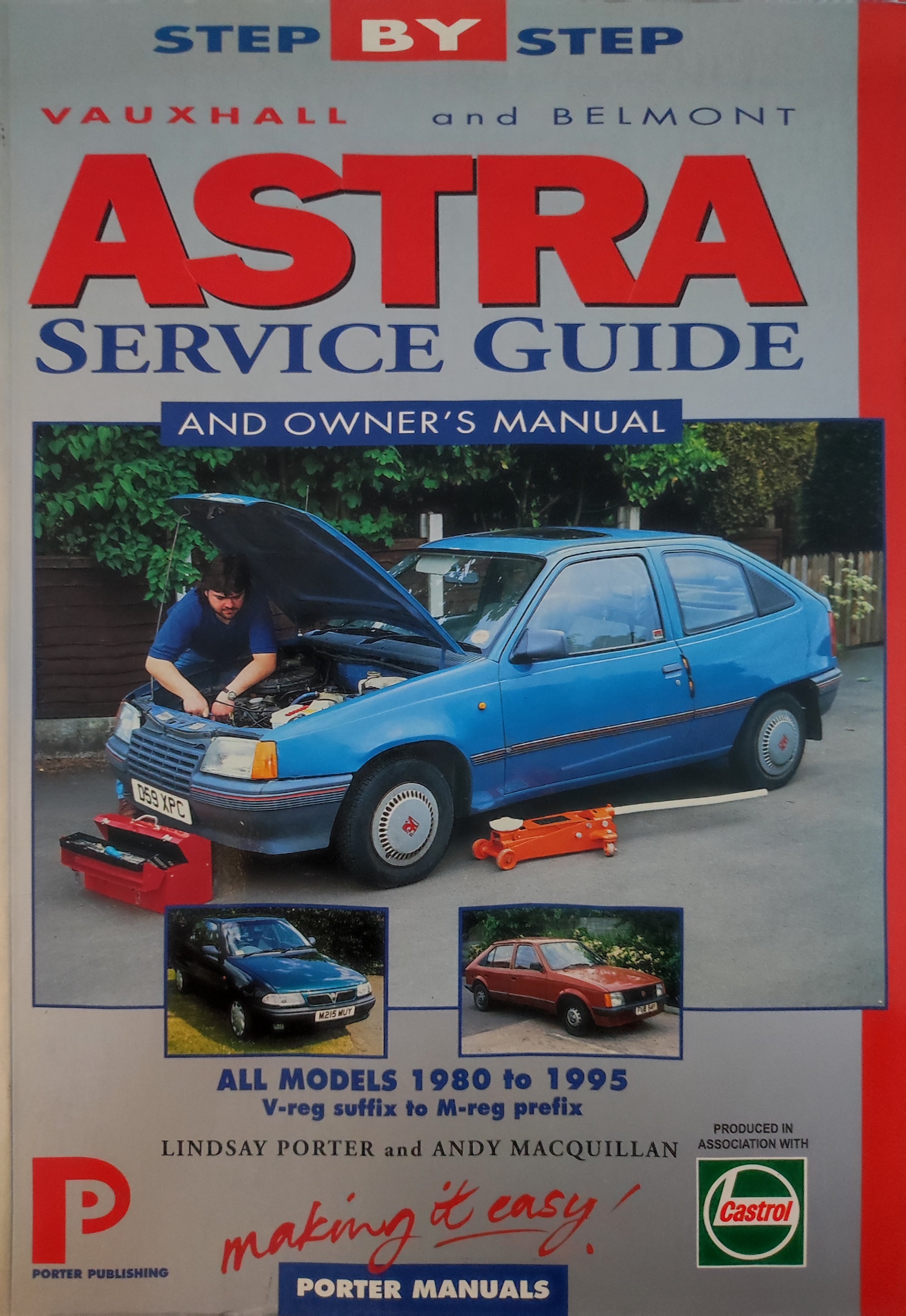 Opel / Vauxhall Astra Service Guide 1980-1995