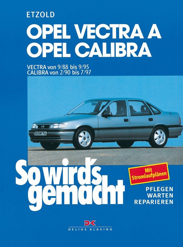 Opel Vectra A 9/88 - 9/95, Calibra 2/90 - 7/97