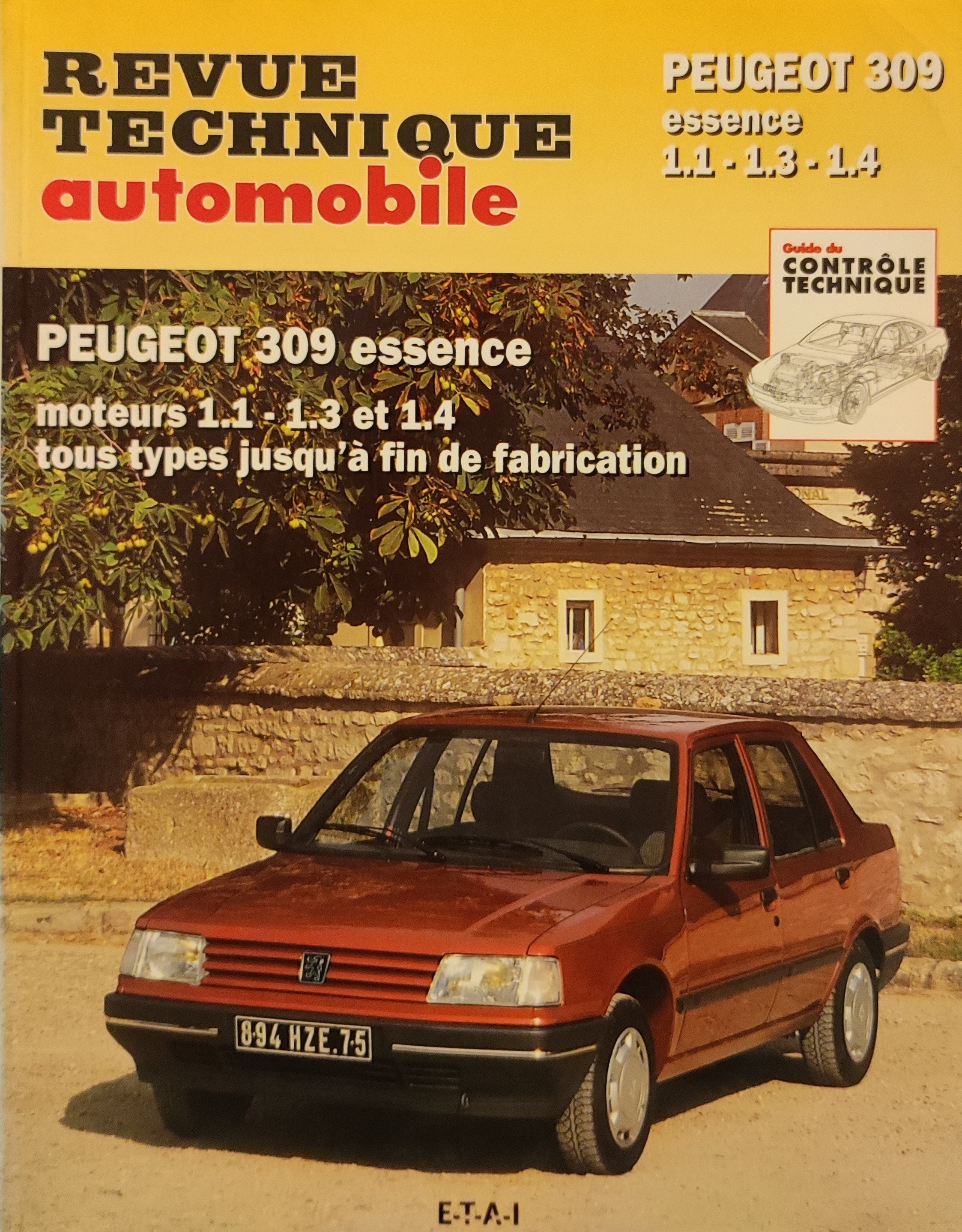 Peugeot 309 1.1, 1.3 & 1.4 bensiini