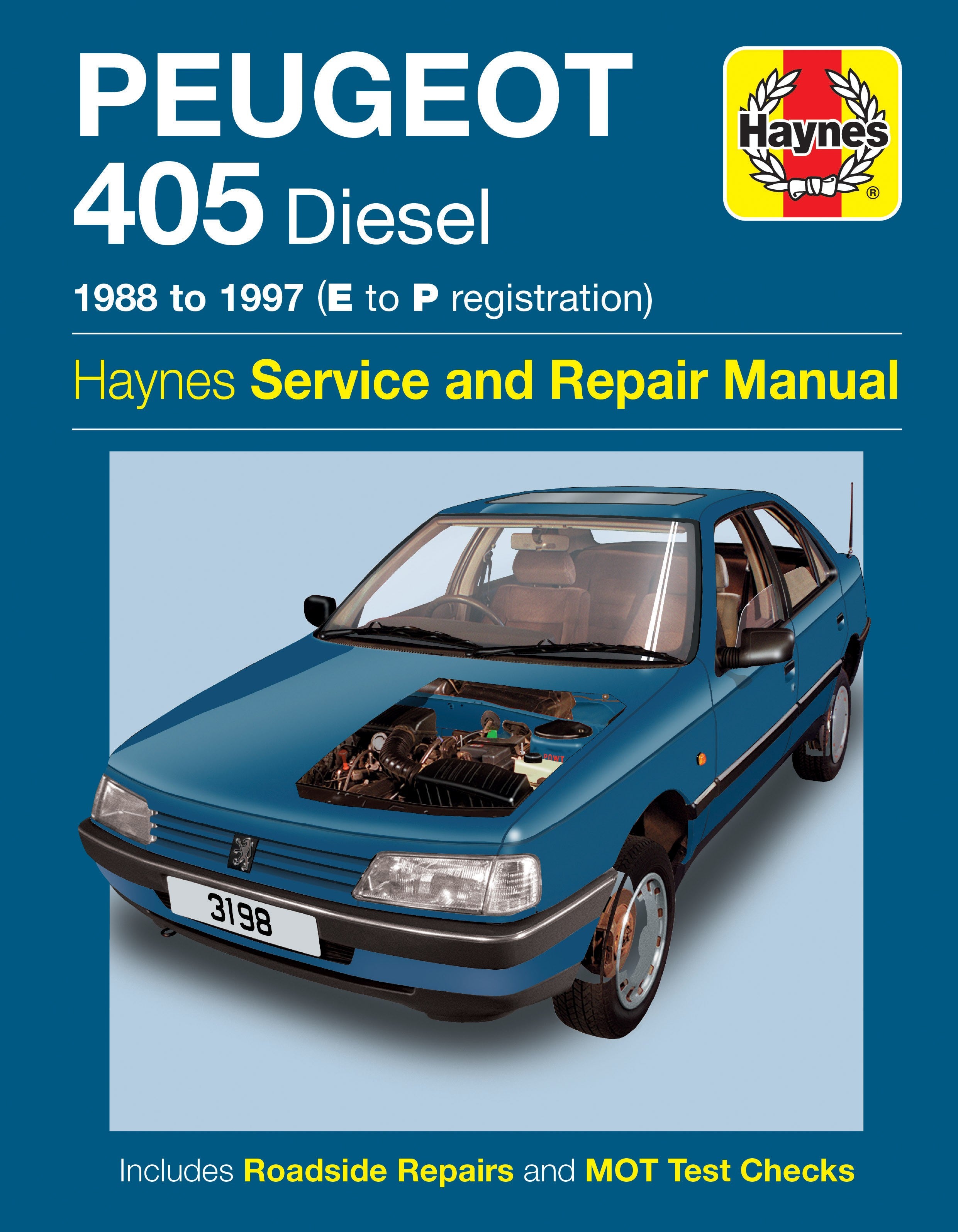 Peugeot 405 (1.8/1.9L) diesel 1988 - 1997