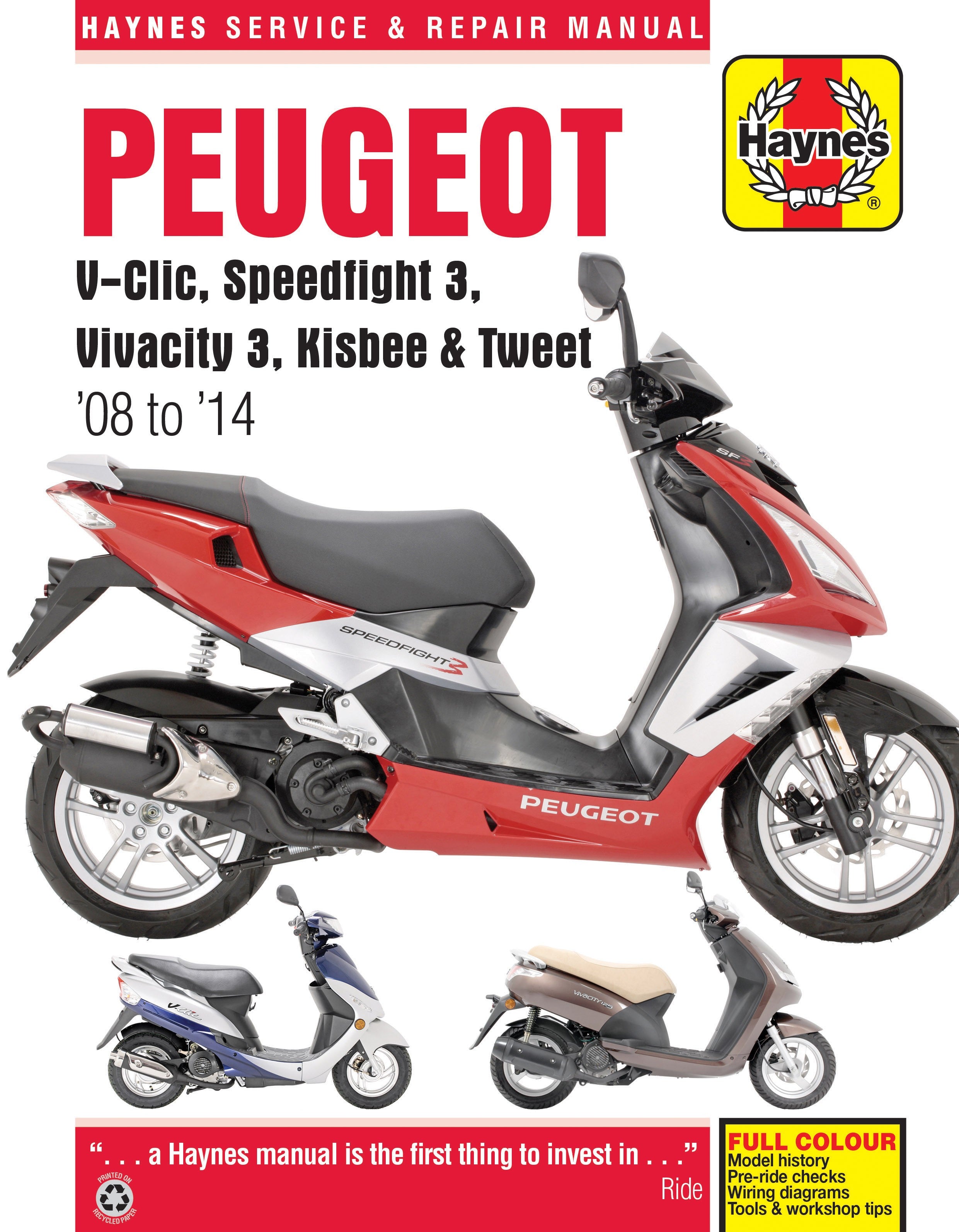 Peugeot Speedfight 3 2008-2014