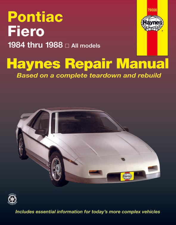 Pontiac Fiero 1984 - 1988