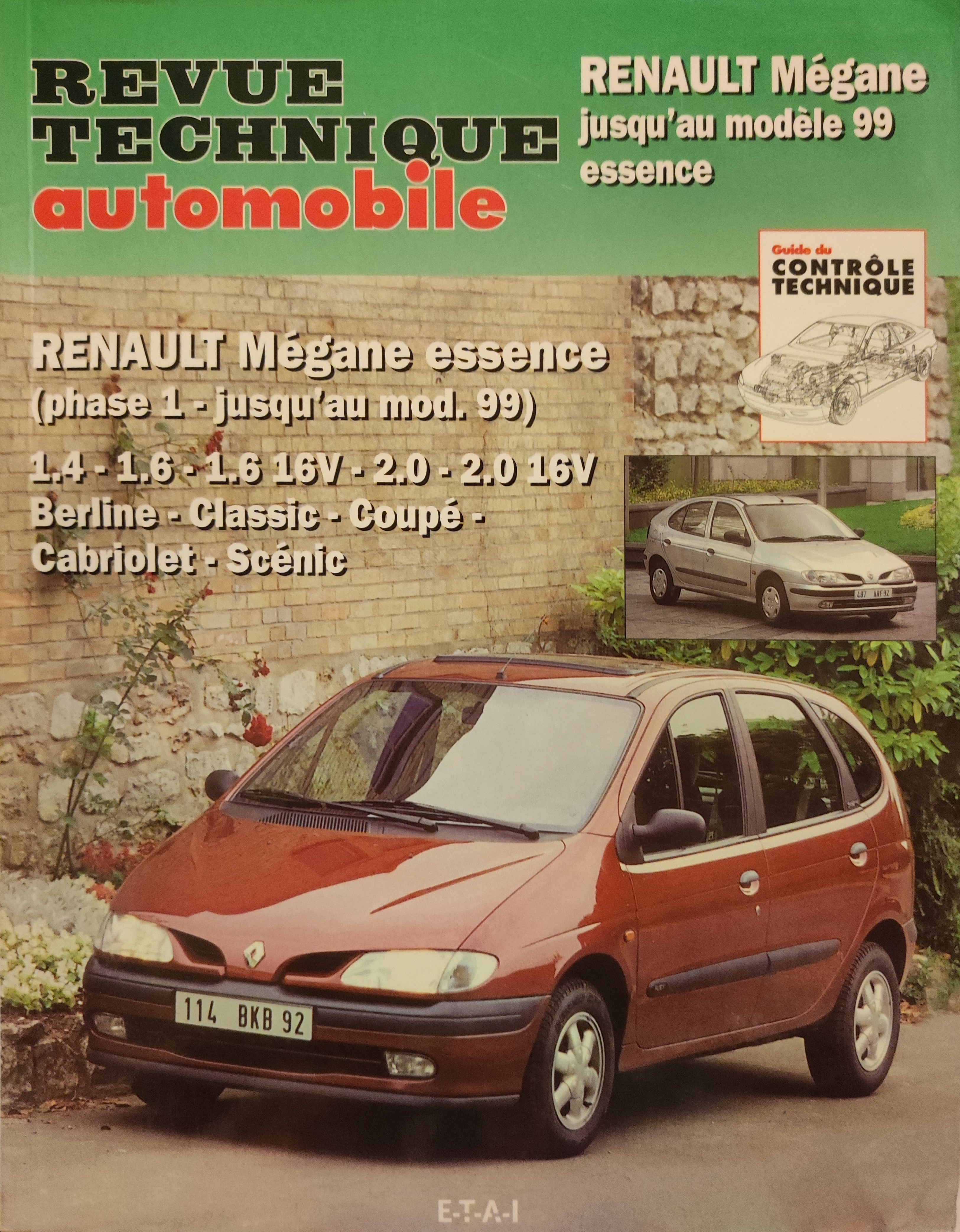 Renault Megane benz. 1995 - 1999