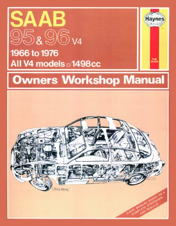 Saab 95 & 96 Petrol (66 - 76) Haynes Repair Manual - Digital Edition