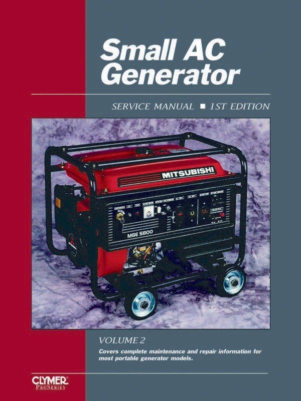 Small AC Generator Service Manual Vol 2