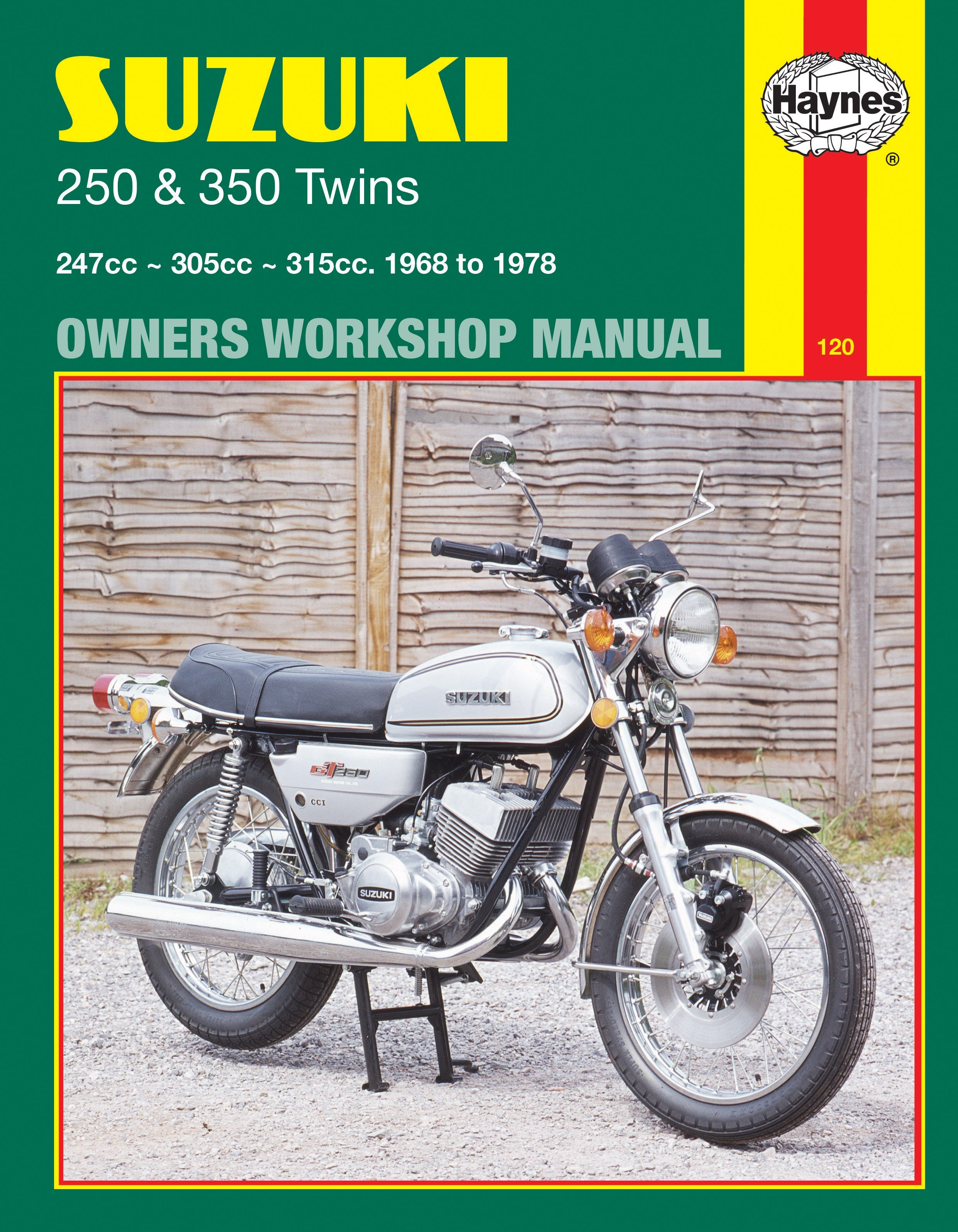 Suzuki 250 &amp; 350 Twins (68 - 79) Haynes Repair Manual - Digital Edition