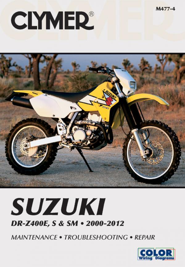 Suzuki DR-Z400E, S &amp; SM 2000 - 2012