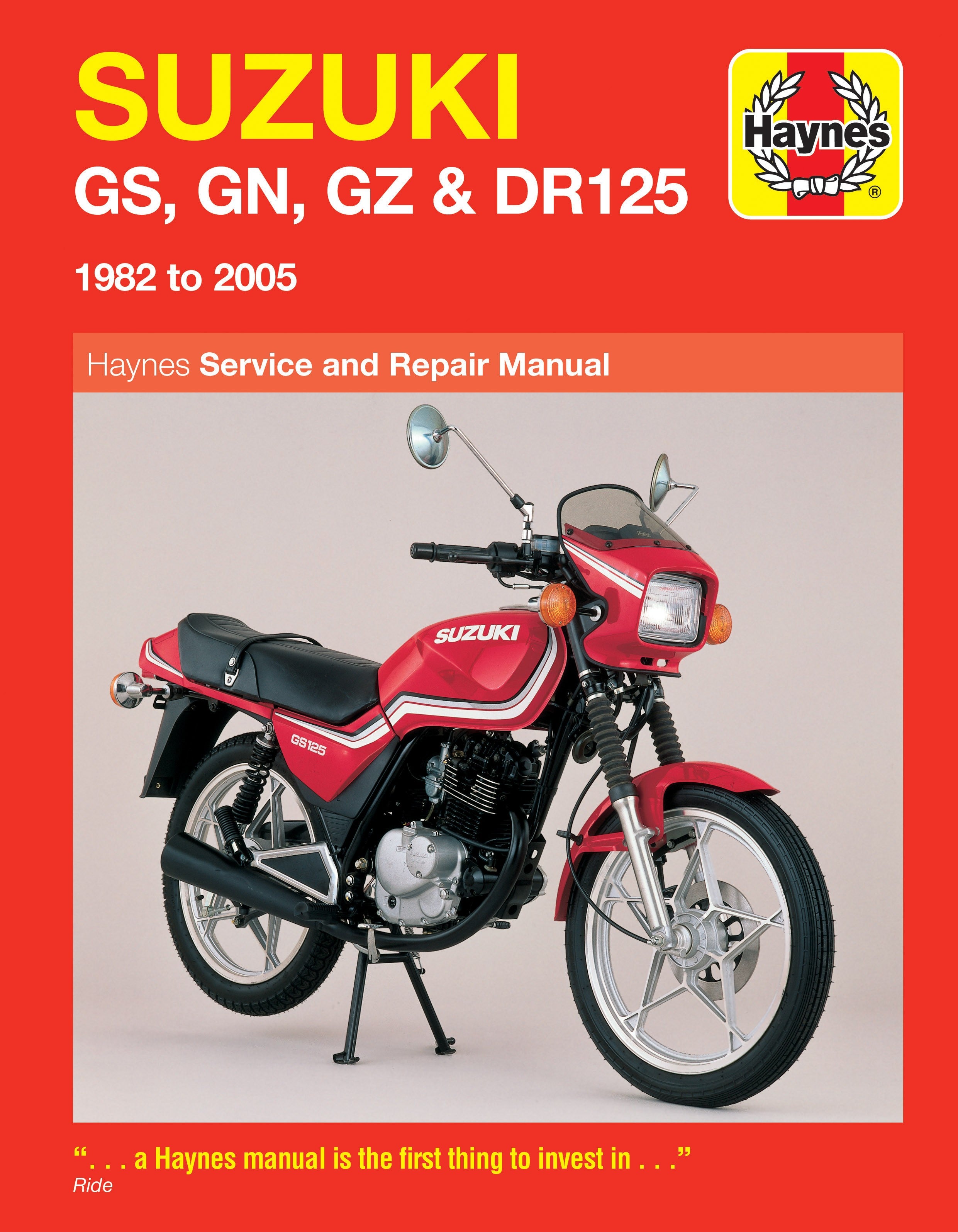 Suzuki GS, GN, GZ & DR 125 Singles 1982-2005