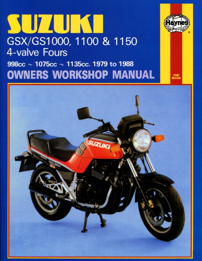 Suzuki GS/X1000, 1100 1980-88 4-valve Fours