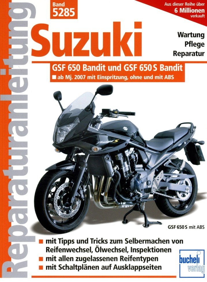 Suzuki GSF650 Bandit 2007- Einspritzer, wassergehült