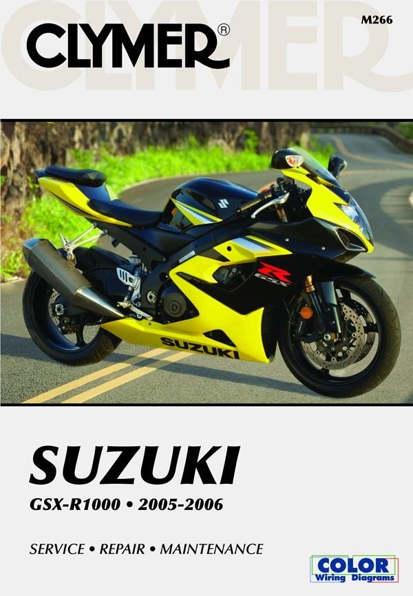 Suzuki GSX-R1000 Series Motorcycle (2005-2006) Service Repair Manual Online Manual