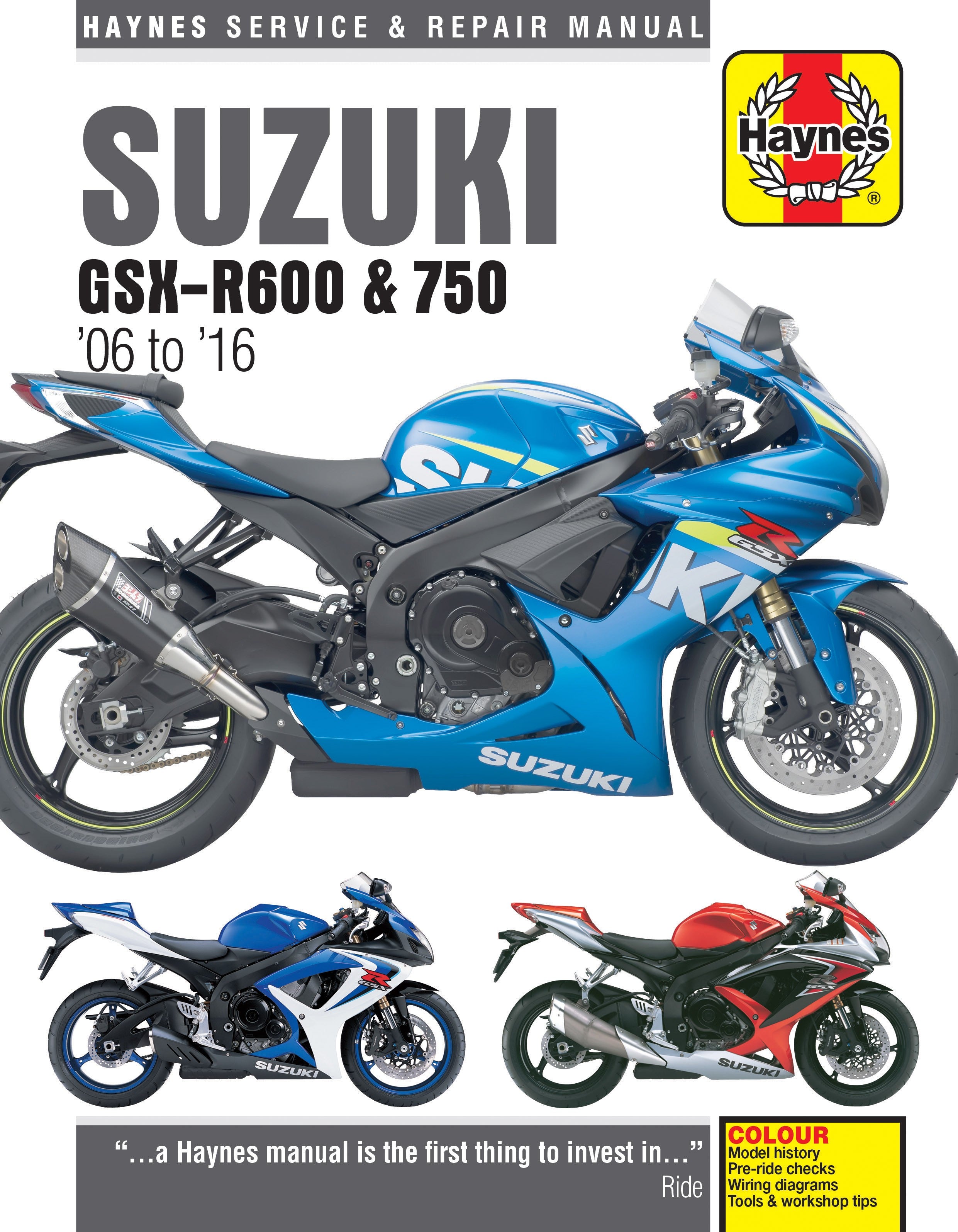 Suzuki GSX-R600/750 2006-2016