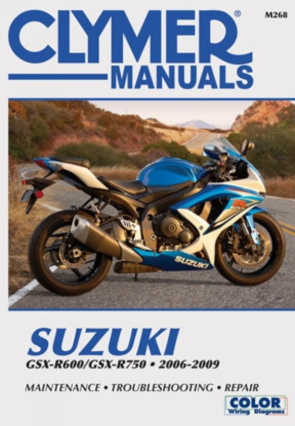 Suzuki GSX-R600/750 Motorcycle (2006-2009) Service Repair Manual Online Manual